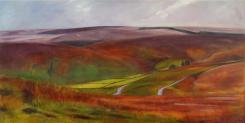 Across the Valley from Grimspound by Rosemary Bonney