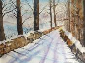 Winter Lane . Anne Baker