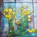 Daffodills in the window