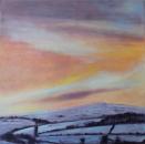 Winter Sky, Pupers Hill by Rosemary Bonney